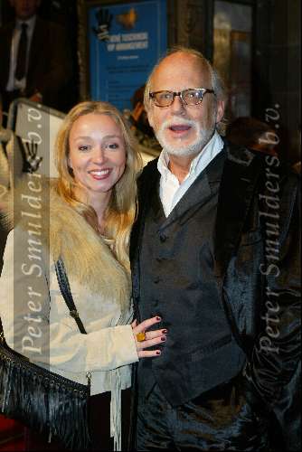 Amsterdam 15 november 2002
Premiere Pietje Bell in Tuschinski
Rob Houwer met vriendin