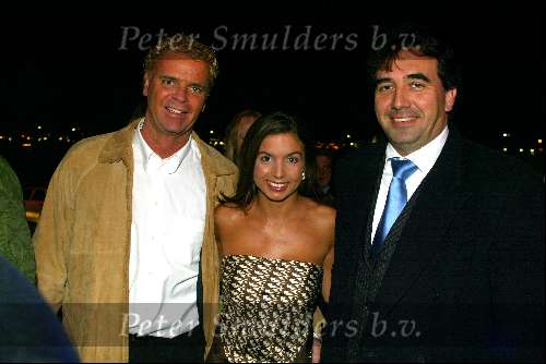 Amsterdam 13 november 2002
Opening Louis Vuitton winkel.
Wino Omtzigt, Rossana Lima en Nick Kouwenhoven
