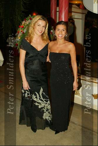 Aalsmeer 8 november 2002
 Rossana Lima en Lucille Werner