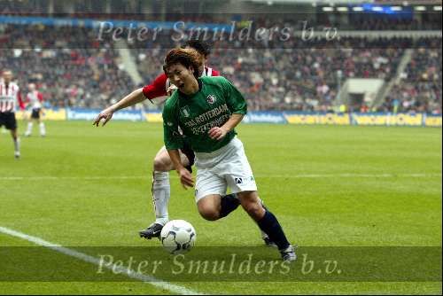 Eindhoven17 november 2002
PSV- Feyenoord 1-2
Song en Mark v Bommel