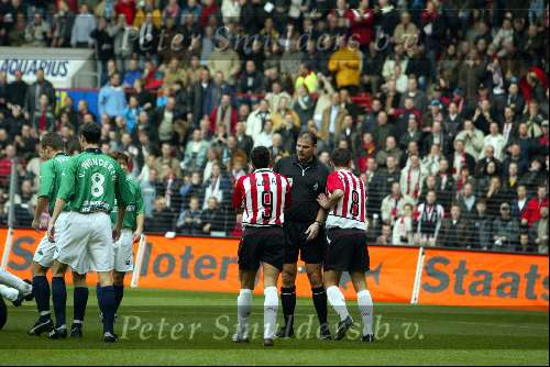 Eindhoven17 november 2002
PSV- Feyenoord 1-2
Rene Temmink