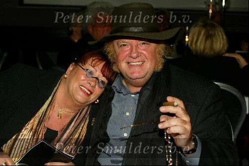 Amsterdam 19 oktober 2002
Feest Eddy Doornbos in Sheraton Schiphol
Thijs v Leer met vriendin