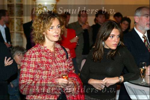 Amsterdam 7 november 2003
Vrouw van Jaap v Zweden Aaltje v Zweden met dochter Anna Sophie v Zweden
