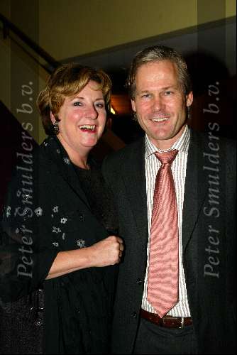 Gouda  17 november 2003
Premiere hemelbed 
Catherine Keyl met vriend