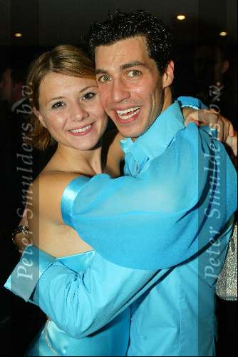 Utrecht 9 november 2003
Premiere Mama Mia in Utrec ht
Celine Purcel en Oren Schrijver