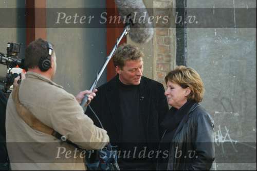 Amsterdam 7 november 2003
Catherine Keyl  op pc hooftstraat met DJ Dave van de waarheid