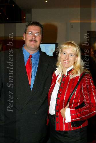 Utrecht 9 november 2003
Premiere Mama Mia in Utrec ht
Edwin Jansen met vrouw