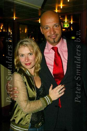 Gouda  17 november 2003
Premiere hemelbed 
Ellen v Rijn met man