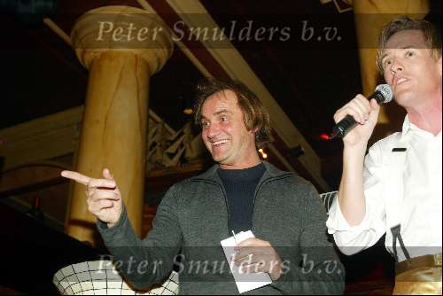 Amsterdam 5 november 2003
Presentatie Quote  500 in amsterdam
Jort Kelder en Erik de Vlieger