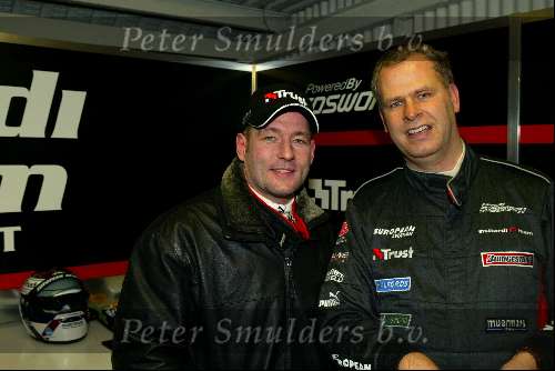 Donnington 25 november 2003
Trust & Minardi in donnington
Jos Verstappen en Gerard Jansen