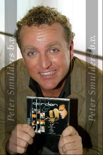 Amsterdam 14 november 2003
Presentatie cd gordon op de supperclub boot.
Gordon met  nieuwe CD