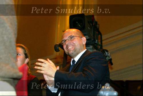 Amsterdam 7 november 2003
Ondertekening kontrakt Jaap v Zweden als dirigent van Philharmonisch concert