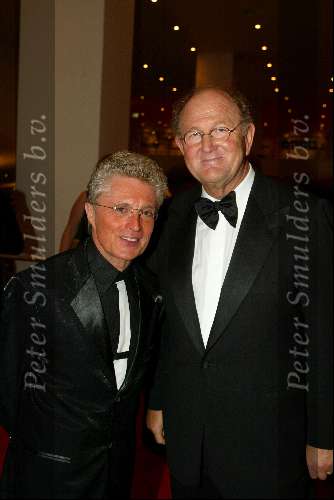 Utrecht 9 november 2003
Premiere Mama Mia in Utrec ht
Joop v d Ende met Jacques D Ancona