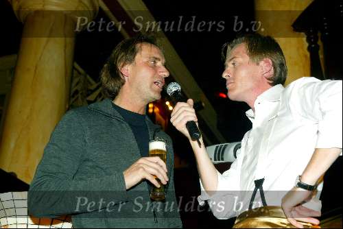 Amsterdam 5 november 2003
Presentatie Quote  500 in amsterdam
Jort Kelder en Erik de Vlieger