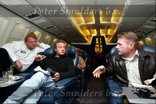 Donnington 25 november 2003
Trust & Minardi in donnington
Interview Jurgen Gommeren met Jos Verstappen en Michel Perridon in vliegtuig
