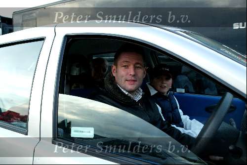 Donnington 25 november 2003
Trust & Minardi in donnington
Jos Verstappen