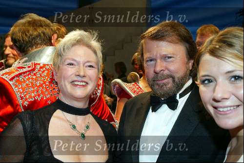 Utrecht 9 november 2003
Premiere Mama Mia in Utrec ht
Bjorn Ulvaeus en maria v d hoeven