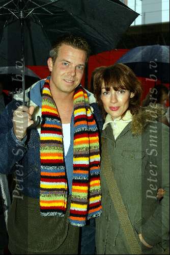 Amsterdam 16 november 2003
Premiere Pipo de clown in het pathe arena theater
Myrianne v Reeden met vriend