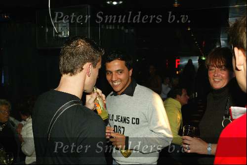 Amsterdam 14 november 2003
Presentatie cd gordon op de supperclub boot.
Gordon\\\'s Ex-vriend Patrick en Jacob
