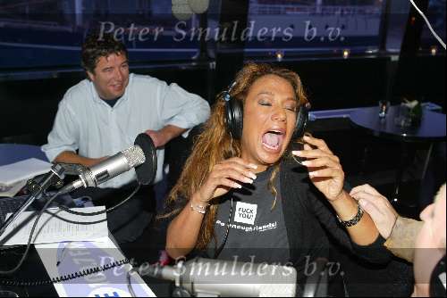 Amsterdam 14 november 2003
Presentatie cd gordon op de supperclub boot.
Patty Brard
