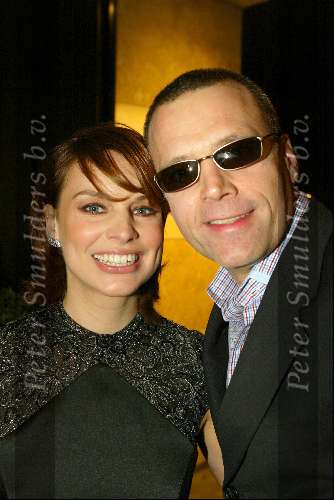 Waalwijk 14 november 2003
modeshow addy v d krommenacker in waalwijk
Pernilla la Lau met vriend