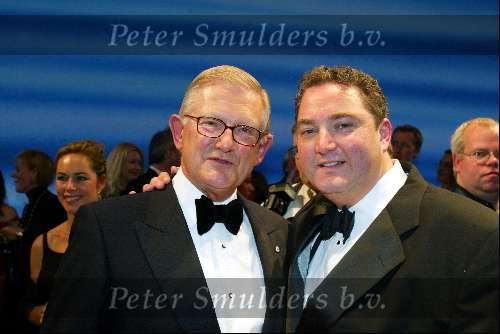 Utrecht 9 november 2003
Premiere Mama Mia in Utrec ht
Pieter v Vollenhoven met Erwin