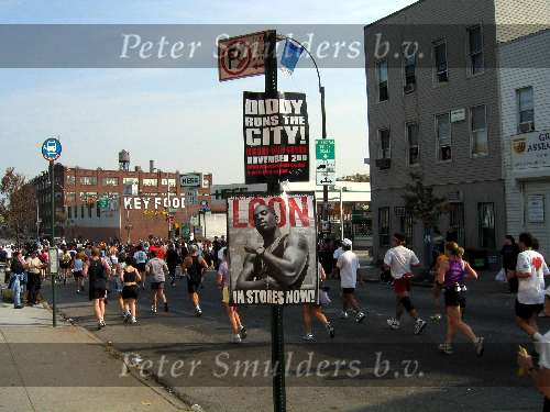New York 2 september 2003
Marathon van New York.
puff diddy