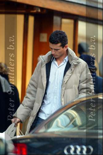 Amsterdam 8 november 2003
Richard Krajicek op pc hooftstraat