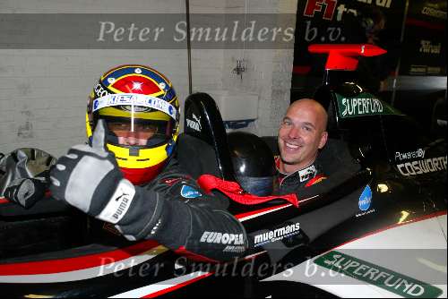 Donnington 25 november 2003
Trust & Minardi in donnington
Nicolas Kiesa met Rob Kamphuus