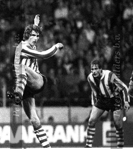 1981
Rob Landsbergen achter hem Jan Poortvliet