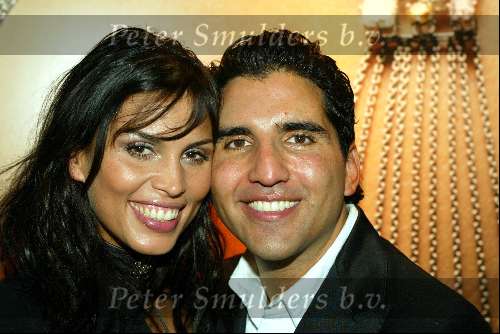 Amsterdam 11 november 2003
Presentatie sieradenlijn Otazu en Gassan diamonds
Rodrigo Otazu met vrouwlijke dj