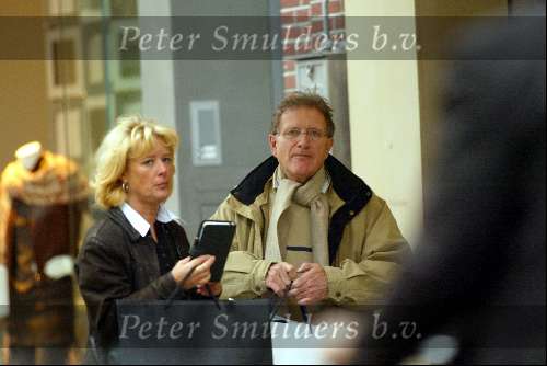 Amsterdam 11 november 2003
Ruud ter Weijden met vrouw op pc hooftstraat