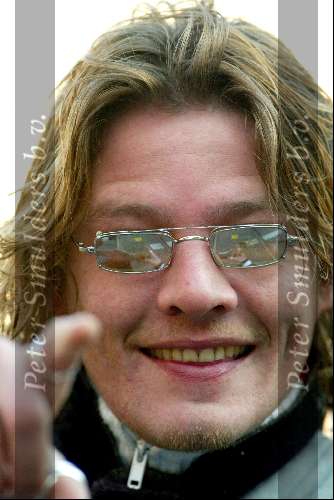 Amsterdam 8 november 2003
Tygo Gernandt op scooter