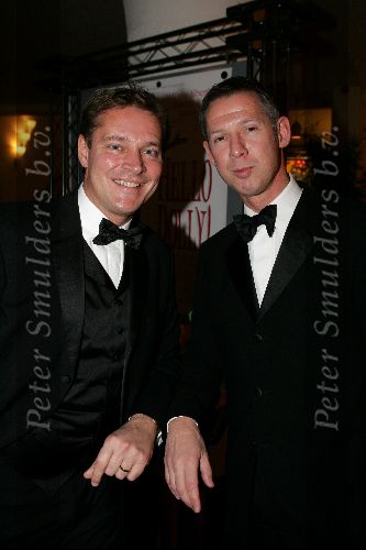 Eindhoven 21 november 2004
Premiere Hello Dolly in schouwburg Eindhoven.
Albert Verlinden met Onno Hoes