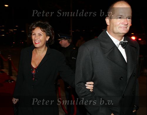 Amsterdam 15 november 2004
Opening theater Carre in Amsterdam.
Astrid Joosten met man.