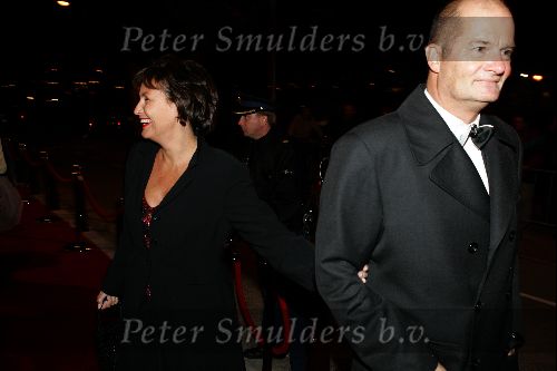 Amsterdam 15 november 2004
Opening theater Carre in Amsterdam.
Astrid Joosten met man.