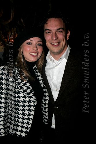 Amsterdam 18 november 2004
Presentatie 2goTV (vodafone) in de Kroon.
Bas Verhart met Renate Verbaan