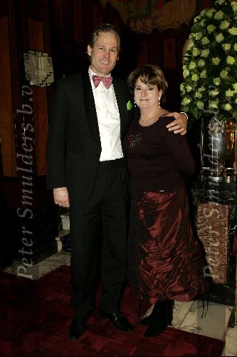 Amsterdam 29 november 2004
Presentatie nieuwe lijn Hans Schreuder in Tuschinski.
Catherine Keyl met vriend