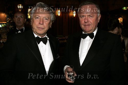 Amsterdam 29 november 2004
Presentatie nieuwe lijn Hans Schreuder in Tuschinski.
Harry Mens en Cees dam