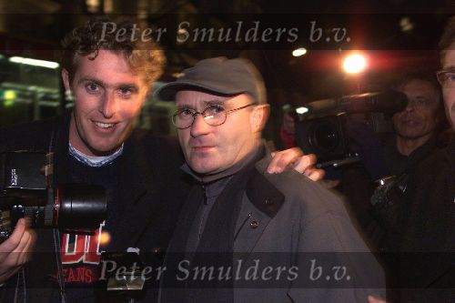15-11-1999 Amsterdam Premiere Tarzan
EDWIN SMULDERS SAMEN MET PHIL COLLINS.