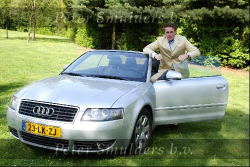 Dommelen, 25 April 2004
Edwin Smulders bij zijn Audi A4 Cabrio 2.5 diesel
