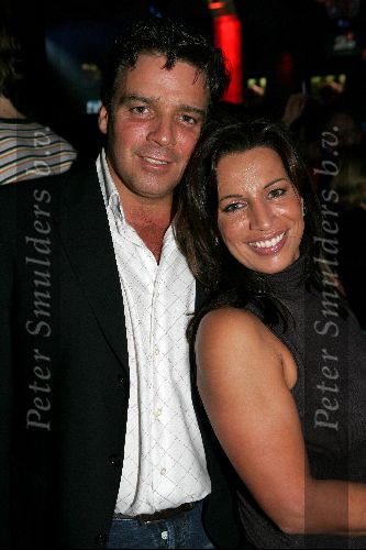 Amsterdam 18 november 2004
Presentatie 2goTV (vodafone) in de Kroon.
Esther Oosterbeek met vriend Walter