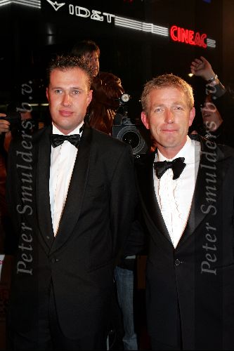 Amsterdam 8 november 2004
Premiere Bridget Jones  in tuschinski.
Harm Edens met een vriend