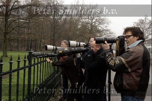 Soestdijk 29 november 2004
Pers  bij Paleis soestdijk. Hendrik Jan v Beek