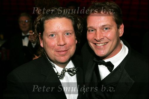Eindhoven 21 november 2004
Premiere Hello Dolly in schouwburg Eindhoven.
Henkjan Smits met Albert Verlinden