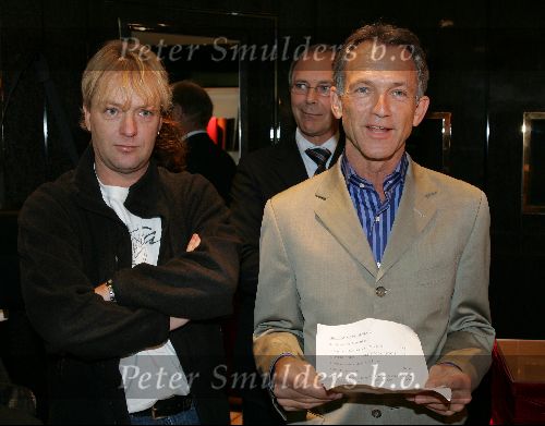 Amsterdam 17 november 2004
Presentatie boek Jaap Jongbloed enSimon Vuyk.
Jaap Jongbloed en Simon Vuyk