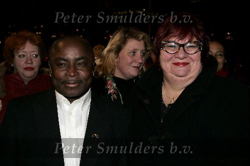 Amsterdam 26 november 2004
Premiere Andre v Duin in Carre
Marjolein Sligte met man