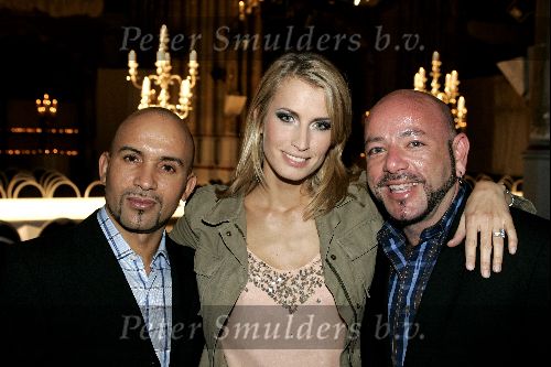 Den Bosch 27 november 2004
Modeshow Addy v d Krommenacker in de orangerie.
Markus Urias en Anouk Voorveld