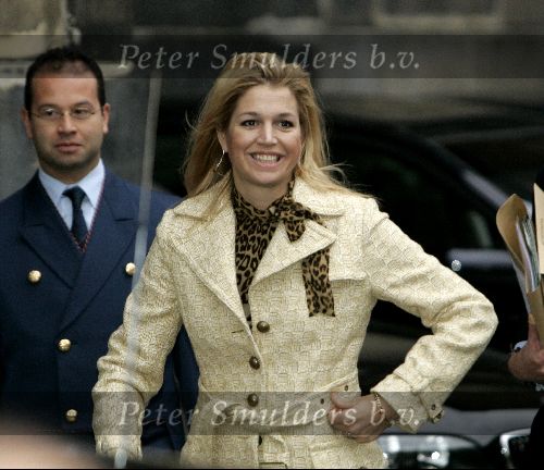Amsterdam 1 november 2004
Prins Claus prijzen in het paleis op de dam.
Prinses Maxima
