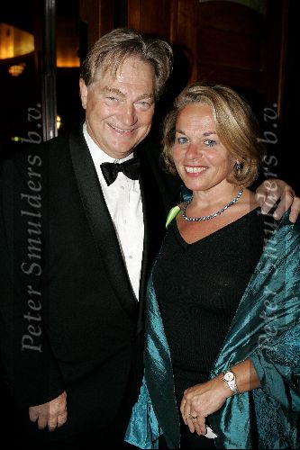 Amsterdam 29 november 2004
Presentatie nieuwe lijn Hans Schreuder in Tuschinski.
Paul fagel met vrouw